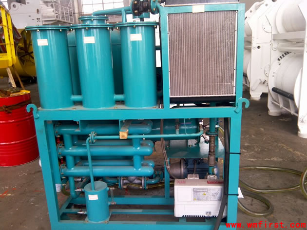 DYJ-50濾油機(jī)背面