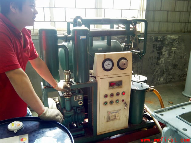 ZL-30濾油機(jī)試運(yùn)行
