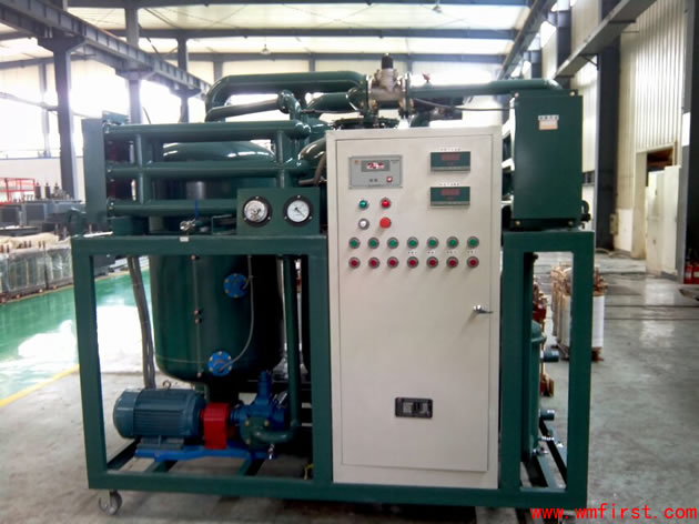 ZLA-150變壓器油雙級真空濾油機正面圖